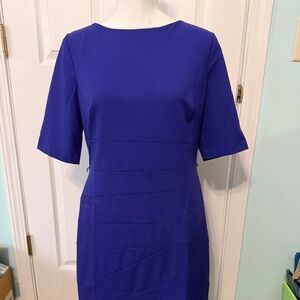 Alyx sapphire midi dress